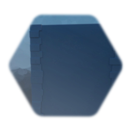 Castle interior wall tall