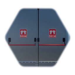 [ Functional ] Emergency exit door / Puerta emergencia #2