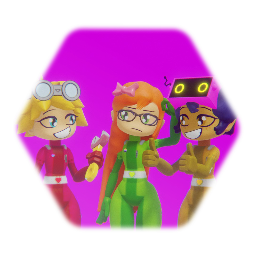Totally Spies - <term> Sam, Alex And Clover V2