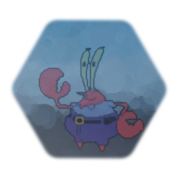 Mr krabs pixel