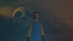 Castlevania game level - Bone Wastes