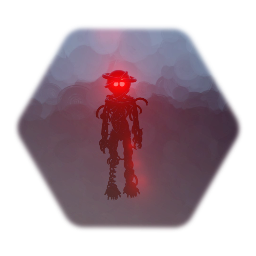 El hombre aterrador de cables