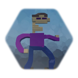 A crappy Michael Afton Sprite