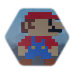 Pixel art Mario