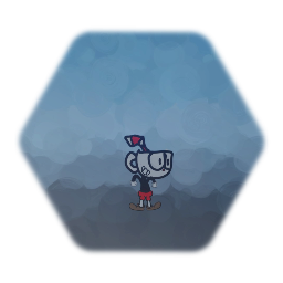 Cuphead but 2d