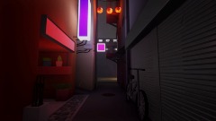 An Alleyway Night