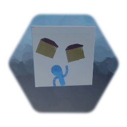 Flans squish man the game disc