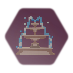 Animated 2D Fountain - #CUAJ 2D Sprites