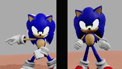 New sonic VS Sonic (2023)  Animation
