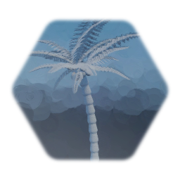 Frozen Palm Tree