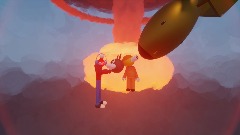 Mickey launchess the a nuke