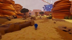 Sonic desert stage