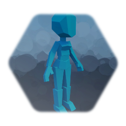 Female Puppet Low poly base