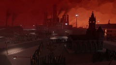 Post Apocalyptic/War Torn Quarantine Town