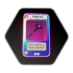 DREAM FIGHTERS - Ruidas Key (Item Card Concept)