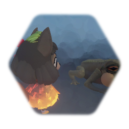 Kikumi Character -  Latest version: Fox/Dog  Nose/Tail - (WIP)