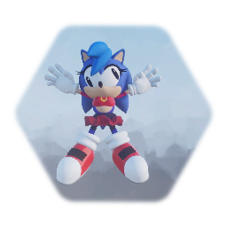 Classic Sonica death animation