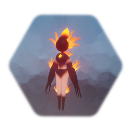 Candle fire golem