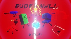 BUDBRAWL Title screen Concept