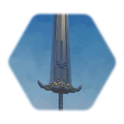 Ornate great sword