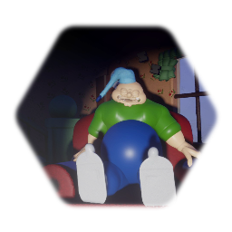 The sleepy Grandpa