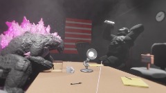 Godzilla and kong waiting for more gxk models