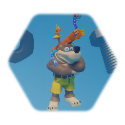 Banjo and Kazooie Puppet 3D