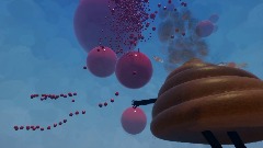 Thousands of crazy balls