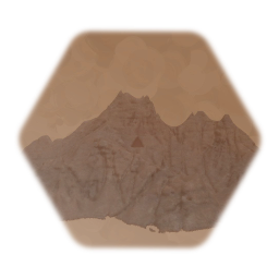Mountain with a triangle