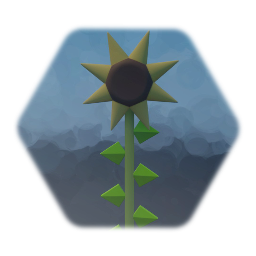 Green hill zone animated flower