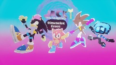 Jacky The Hedgehog Dimension Cross Poster