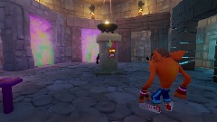 Crash WA: Hall of Wumpa Heroes Warp Hub