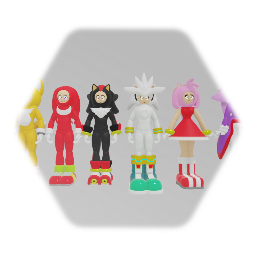 Sonic Human Characters Part 1