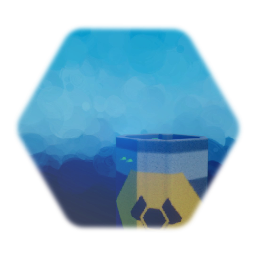 Radioactive drum can