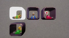 Character select scene bowser junior go kart race