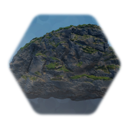Realistic Mossy Rock