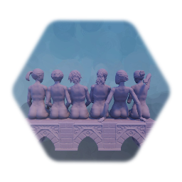 Legacy of Darkness Bathing Maidens Statue