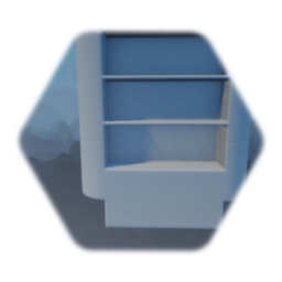 store shelf (white)