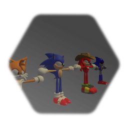 Classic Sonic Characters but i fixed them