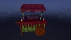 Showcase of Magical Wares Cart
