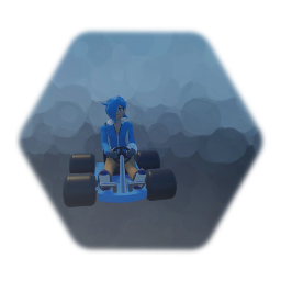 Tari in a go Kart with new model