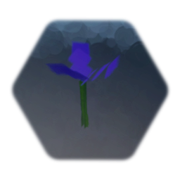 Purple Flower, Three petals