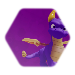 Spyro the Dragon Model UNFINISHED!!!