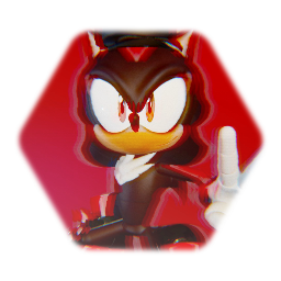 Shadowfan the hedgehog (complete  design v1)
