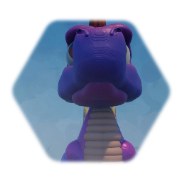 Realistic spyro model