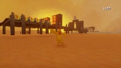 Chick on the beach