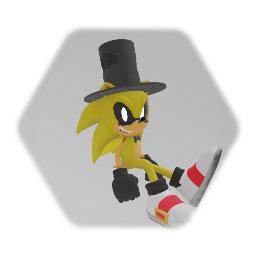 17' Golden Sonic - (Five nights at Sonic's 2)