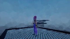 Joker stairs with lots of people