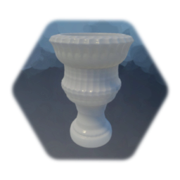 Marble Vase With a Relief