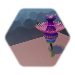 Suzi's psychedelic flower